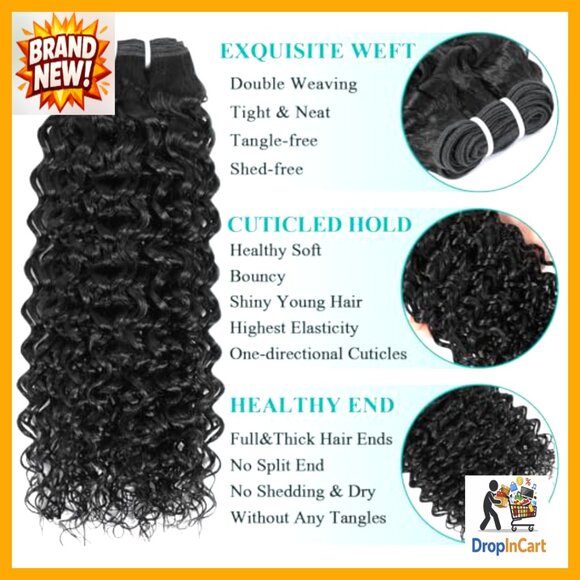 Kinky Curly Human Hair Extensions Brazilian Virgin Quick Weave Bundles Soft main image 6